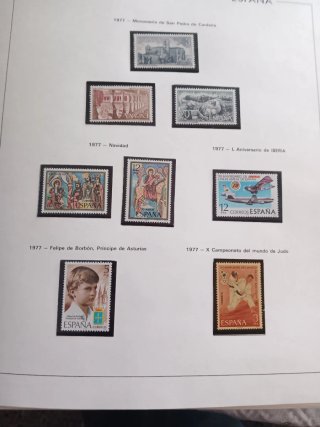 Colección Sellos España 1976-1983