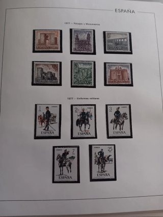 Colección Sellos España 1976-1983