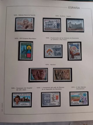 Colección Sellos España 1976-1983