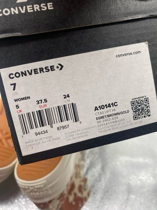 Converse Platform Stivali Marroni Bianche