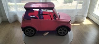Coche Barbie Rosa y Morado