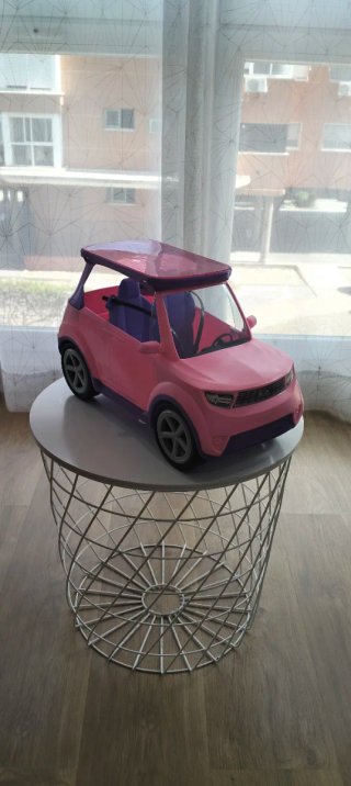 Coche Barbie Rosa y Morado