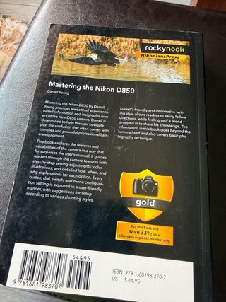 Mastering the Nikon D850 - Libro (Inglés)