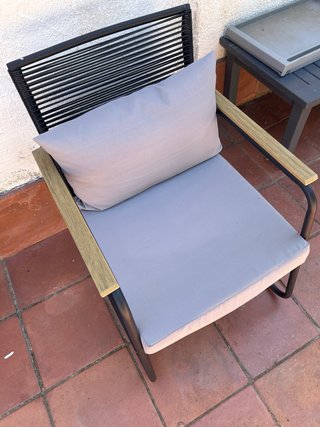 Conjunto Muebles Terraza: Sofá, Sillones y Mesa