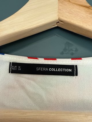 Vestido Sfera Estampado Multicolor Talla M