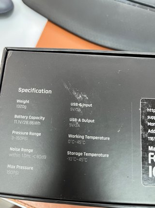 Fanttik X8 APEXTM 7800mAh Compresor Aire#077892