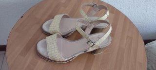 Sandalias Riva Beige Talla 37