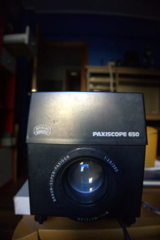 Proyector diapositivas Braun Paxiscope 650