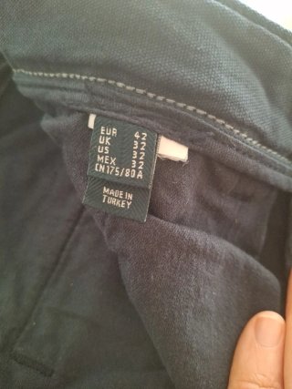 Pantalón de hombre azul marino