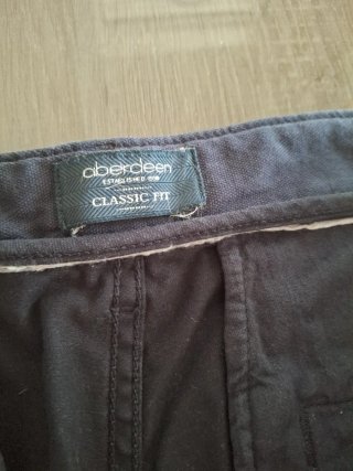 Pantalón de hombre azul marino