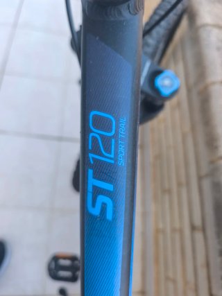 Bicicleta ST 120 + Casco Azul