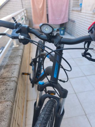 Bicicleta ST 120 + Casco Azul