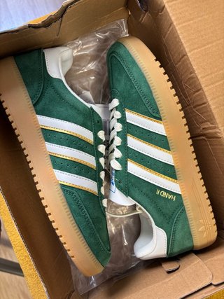 Zapatillas Adidas Hand II Verde Talla 38