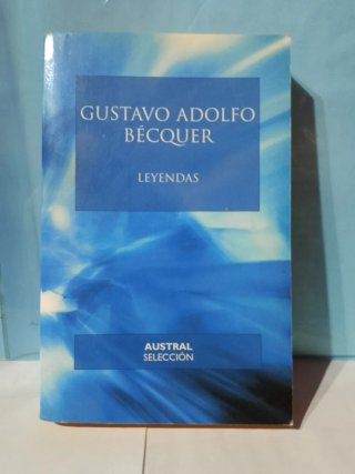 Libro "Leyendas" de Gustavo Adolfo Bécquer