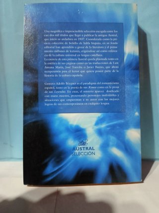 Libro "Leyendas" de Gustavo Adolfo Bécquer