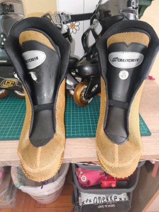 Patines en línea Crazy Creek Talla 39 Negros
