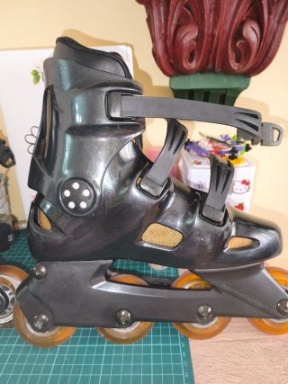Patines en línea Crazy Creek Talla 39 Negros