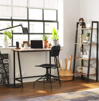 VASAGLE LWD40X Mesa Escritorio Madera