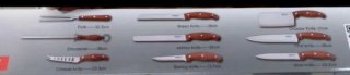 Set 10 coltelli ES manico legno