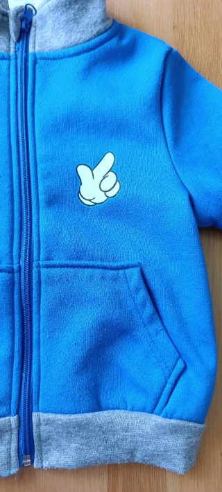 Chaqueta Mickey Mouse Azul