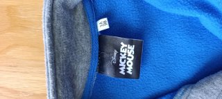 Chaqueta Mickey Mouse Azul