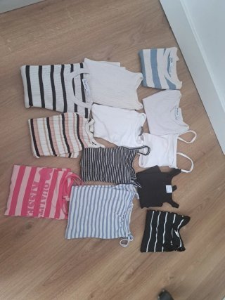 Lote 11 Camisetas Tirantes Talla xs