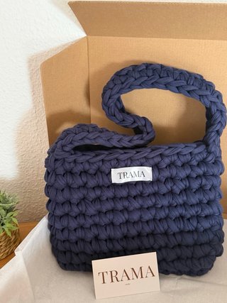 Bolso crochet hecho a mano