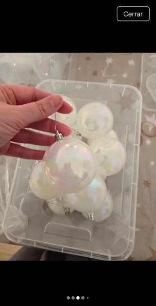 Palline di Natale in Cristallo Iridescenti