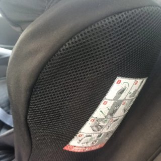 Silla de coche Isofix negra
