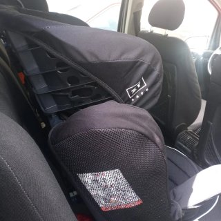 Silla de coche Isofix negra