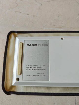 Teclado Casio PT-20
