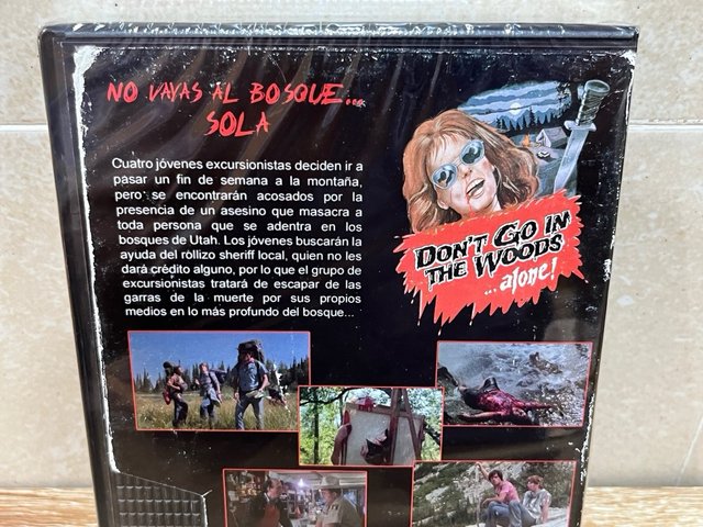 NO VAYAS AL BOSQUE SOLA DVD NUEVO EMBALADO 1981