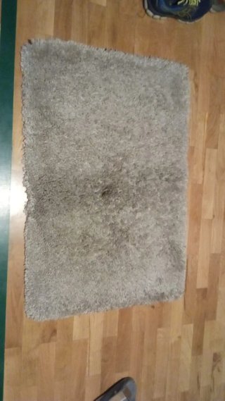 2 Alfombras Grises 65x90 cm