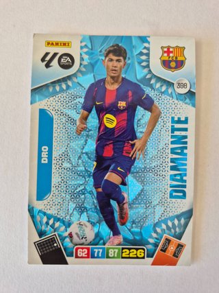 Dro diamante panini liga barca barcelona carta 398
