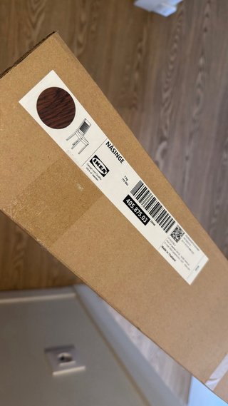 Silla NÄSINGE Ikea Marrón Oscuro