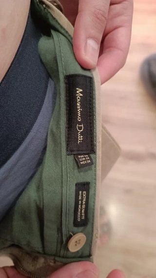 Pantalón beige Massimo Dutti Talla 44
