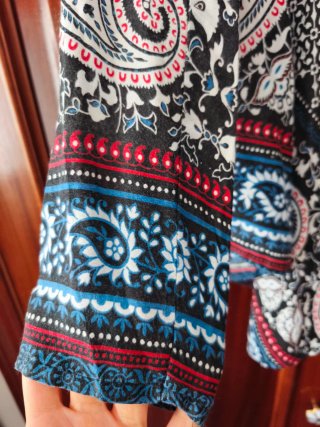 Kimono Stradivarius estampado multicolor