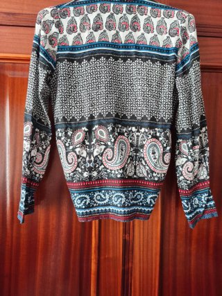 Kimono Stradivarius estampado multicolor