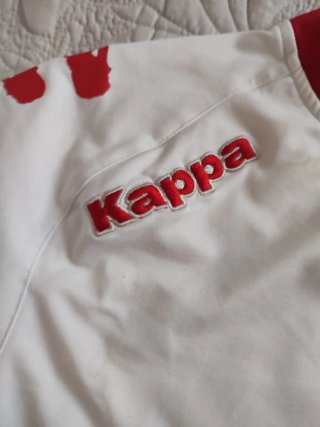 Sudadera Kappa Sporting Gijón Blanca