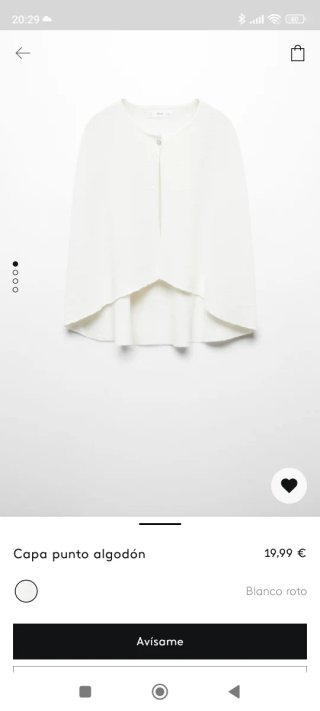 Capa Comunión Niña Blanca Talla 9-10 140cm