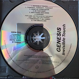CD – Genesis – Invisible Touch