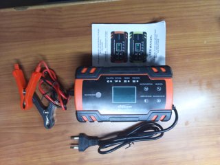 Cargador Batería Coche 12V/24V 8A/4A
