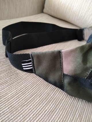 Riñonera Adidas Camuflaje Verde