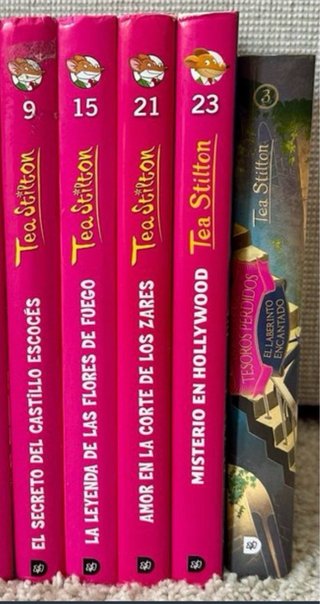 Lote libros Tea Stilton