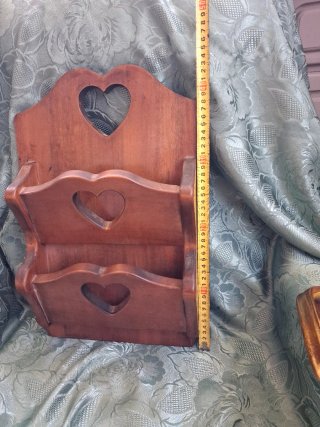 Bacheca rustica in legno