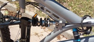 Bicicleta Doble Suspensión Gris