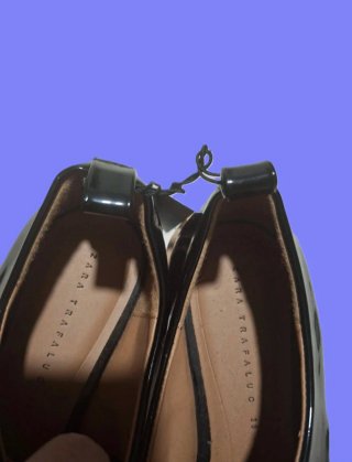 Zapatos Zara vintage negros