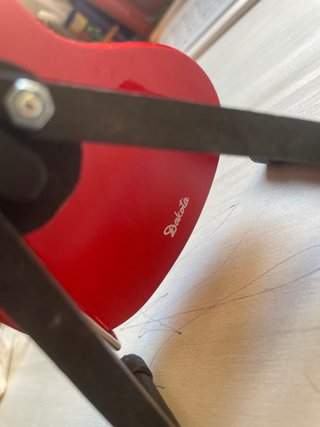 Bajo Réplica Nirvana Rojo