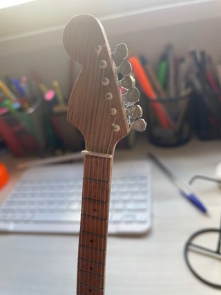Bajo Réplica Nirvana Rojo