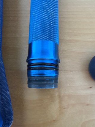 Linterna buceo Dragonsub azul